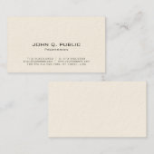 Custom Professional Modern Simple Template Visitenkarte (Vorne/Hinten)