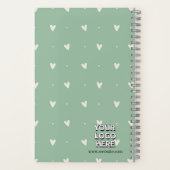 Custom Professional Spiral Notebook Notizblock (Rückseite)