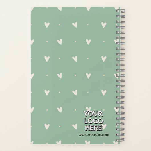 Custom Professional Spiral Notebook Notizblock (Rückseite)