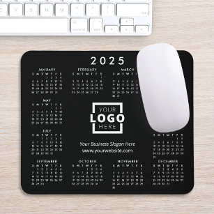 Custom Promotional Business Logo 2023 Calendar Mousepad