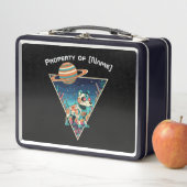 Custom Property of [Name] Robot Dog Lunch Box (Beispiel)