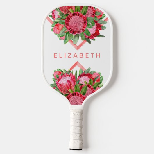 Custom Protea Pickleball Paddle (Rückseite)