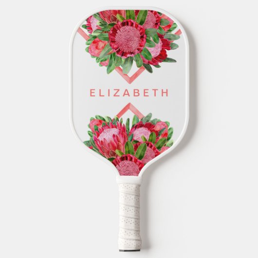 Custom Protea Pickleball Paddle (Vorderseite)