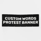 Custom Protest Banner (Horizontal)