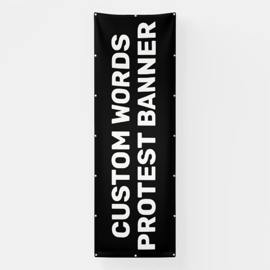Custom Protest Banner (Vertikal)