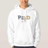 Custom PsyD Doctor of Psychology Psychologist Hoodie (Vorderseite)