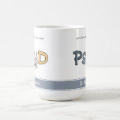 Custom PsyD Doctor of Psychology Psychologist Kaffeetasse (Mittel)