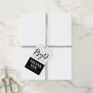 Custom PsyD Graduation Party Danke Geschenkanhänger