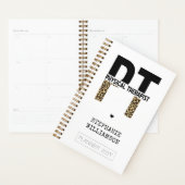 Custom PT Physiotherapeut Cheetah Print Planer (Anzeige)