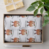 Custom Pudding Spaß Frohe Weihnachten Seidenpapier (Geschenk)