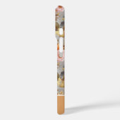 Custom Pumpkin and Flowers plaid pattern Case-Mate iPhone Hülle (Rückseite / Links)