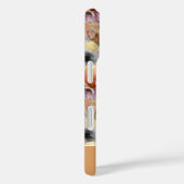 Custom Pumpkin and Flowers plaid pattern Case-Mate iPhone Hülle (Rückseite / Rechts)