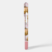 Custom Pumpkin and Flowers plaid  pattern  Case-Mate iPhone Hülle (Rückseite / Links)