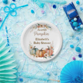 Custom Pumpkin Baby Dusche Pappteller (Party)