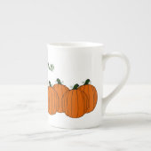Custom Pumpkin-Tasse Porzellantasse (Rechts)