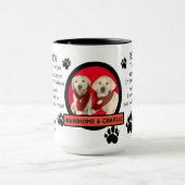 CUSTOM PUPPY DOG DADDY! KAFFEE DES VATERS TASSE (Zentrum)