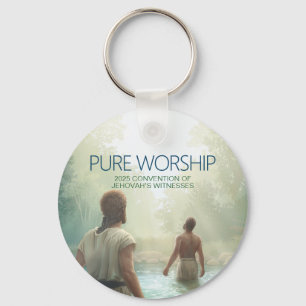 Custom Pure Worship 2025 Convention JW Geschenke Schlüsselanhänger