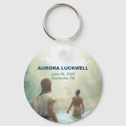 Custom Pure Worship 2025 Convention JW Geschenke Schlüsselanhänger (Rückseite)