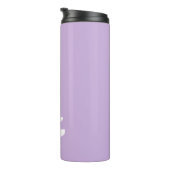 Custom Purple Tumbler Gift for Mom, Grandma & Aunt Thermosbecher (Nach rechts gedreht)