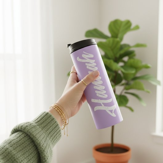Custom Purple Tumbler Gift for Mom, Grandma & Aunt Thermosbecher