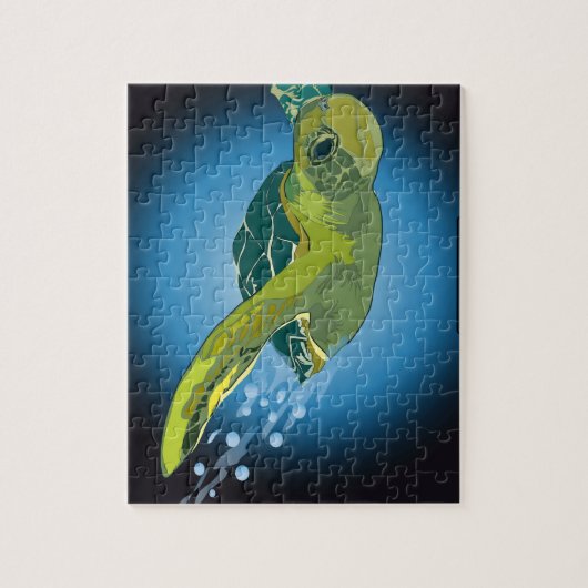 CUSTOM PUZZLE MIT GESCHENKBOXEN- MEERKÜCHE (Vertikal)