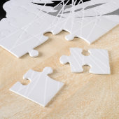 CUSTOM PUZZLE- TIGER-WHITE/GRAU PUZZLE (Seite)