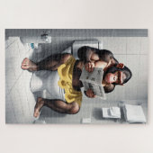 Custom Puzzles, Funny Chimp Affen Thema Puzzle (Horizontal)