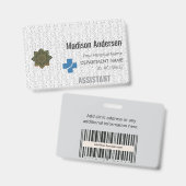 Custom PVC Name Abzeichen - Plastic.ID.Logo.Event Ausweis (Vorder- & Rückseite)