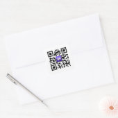 Custom QR Code Stickers (Umschlag)