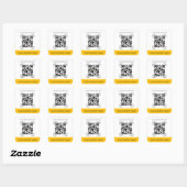 Custom QR Code Stickers (Blatt)