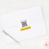 Custom QR Code Stickers (Umschlag)