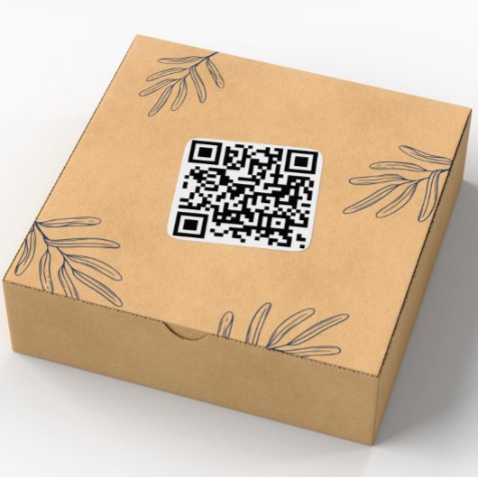 Custom QR Code Stickers