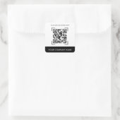 Custom QR Code Stickers (Tasche)