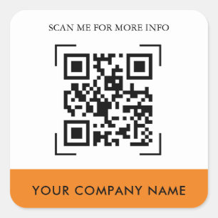 Custom QR Code Stickers