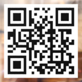 Custom QR Code Stickers: Boost your business Fensteraufkleber (Blatt 2)