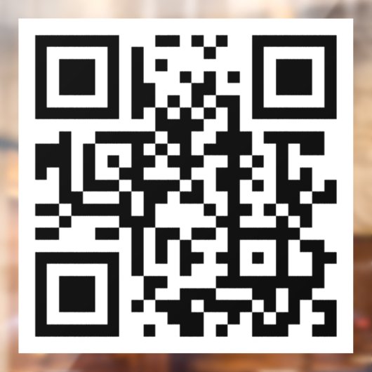 Custom QR Code Stickers: Boost your business Fensteraufkleber (Blatt 2)