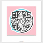 Custom QR Code Stickers for Traders Aufkleber (Blatt)