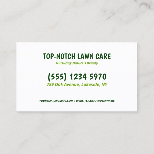 Custom QR Laderäume Visitenkarte (Rückseite)