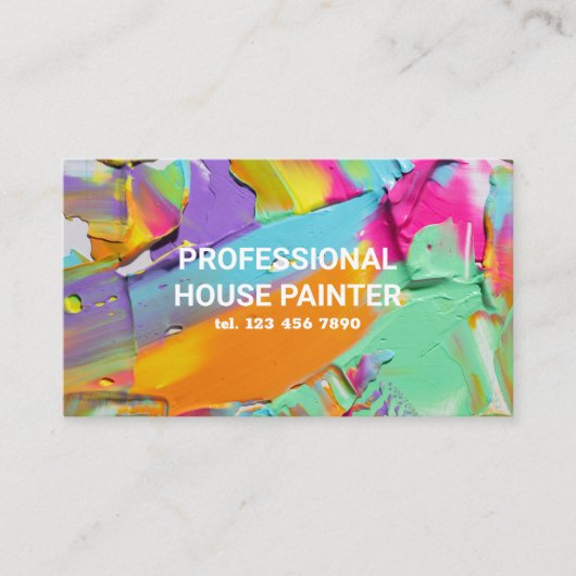 Custom QR Painter Visitenkarte (Vorderseite)