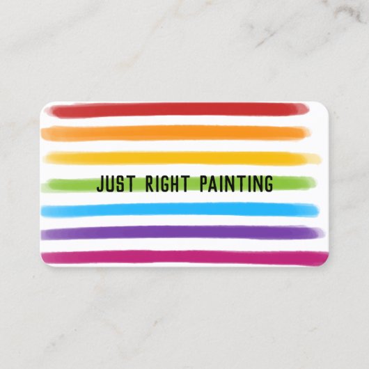 Custom QR Painter Visitenkarte (Vorderseite)