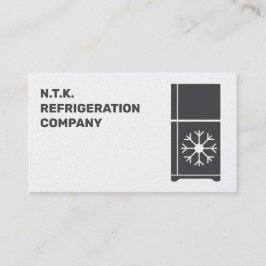 Custom QR Refrigeration Visitenkarte