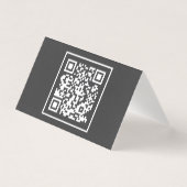 Custom QR Visitenkarten (Vorderseite)