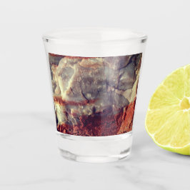 Custom Quarz Rock Shot Glass Schnapsglas