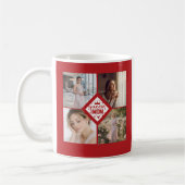 Custom Queen Mom Photo Collage Keepsake Kaffeetasse (Links)