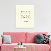 Custom Quote Wall Art Schreibmaschinenschrift Schr Leinwanddruck (Insitu (Wohnzimmer))