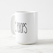 Custom RAE DUNN inspiriert TIO KACKE Kaffee-Tasse Kaffeetasse (Vorderseite Links)