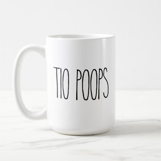 Custom RAE DUNN inspiriert TIO KACKE Kaffee-Tasse Kaffeetasse (Links)