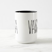 Custom RAE DUNN inspiriert VAVA Kaffee Tasse (Zentrum)