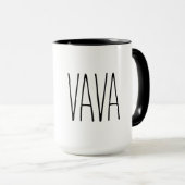 Custom RAE DUNN inspiriert VAVA Kaffee Tasse (VorderseiteRechts)