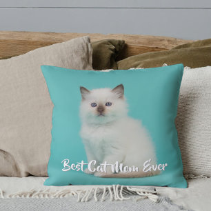 Custom Ragdoll Kitten Foto Kissen